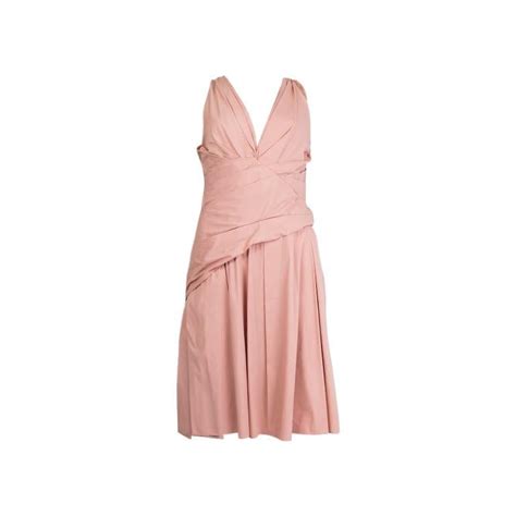 prada pink cotton dress|prada dress for women.